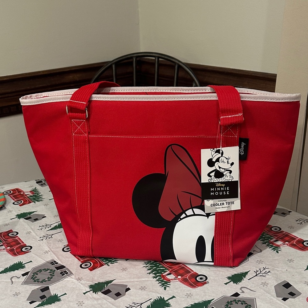 Disney Minnie Mouse Red Tote Bag
